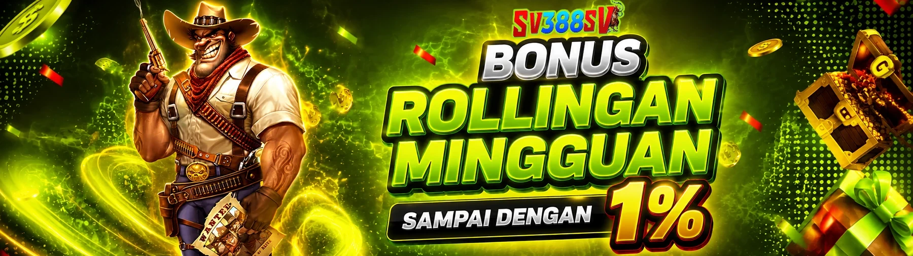 Bonus Rolingan Slot UP TO 1% 